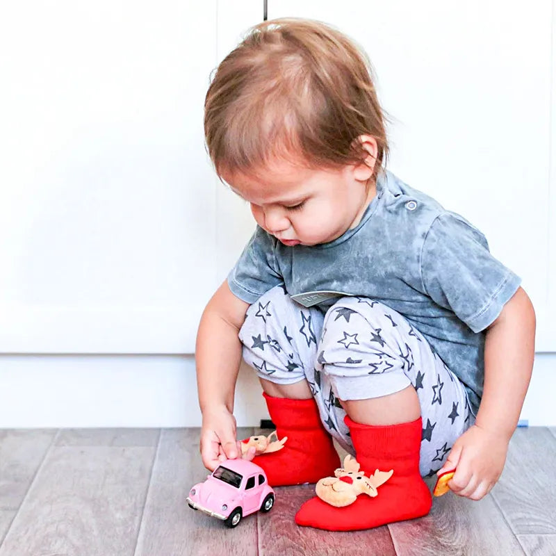 Baby Non-slip Printed Soft Christmas Socks childrensterritory