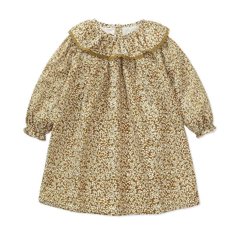 Lovely Cartoon Animals Design Little Girls Casual Dresses childrensterritory