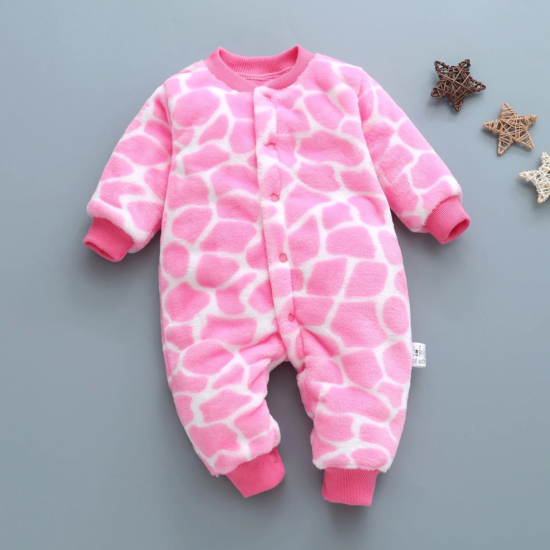 Baby Kids Long Sleeves Soft Winter Bodysuits