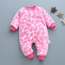 Baby Kids Long Sleeves Soft Winter Bodysuits childrensterritory