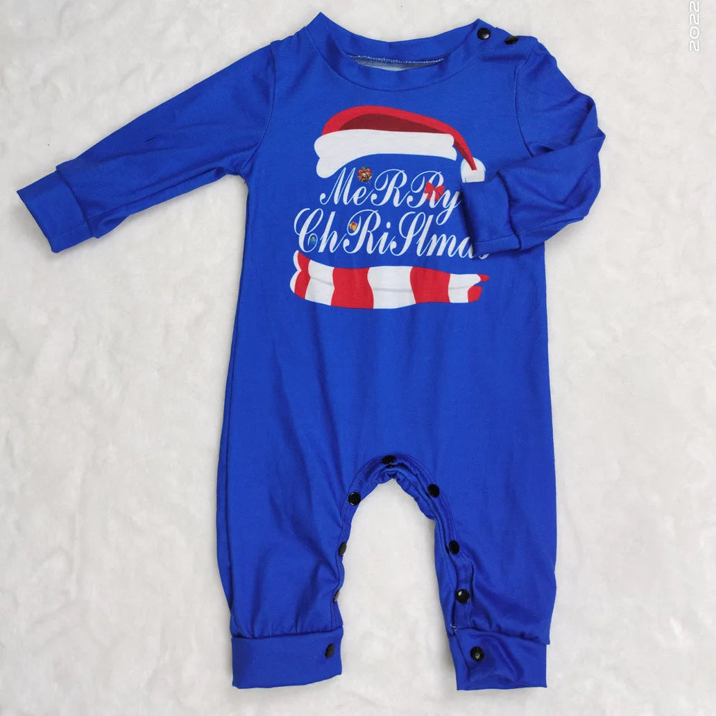 Long Sleeves Christmas Print Family Matching Clothing Set