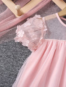 Flower Design Cute Summer Princess Dresses for Girls childrensterritory