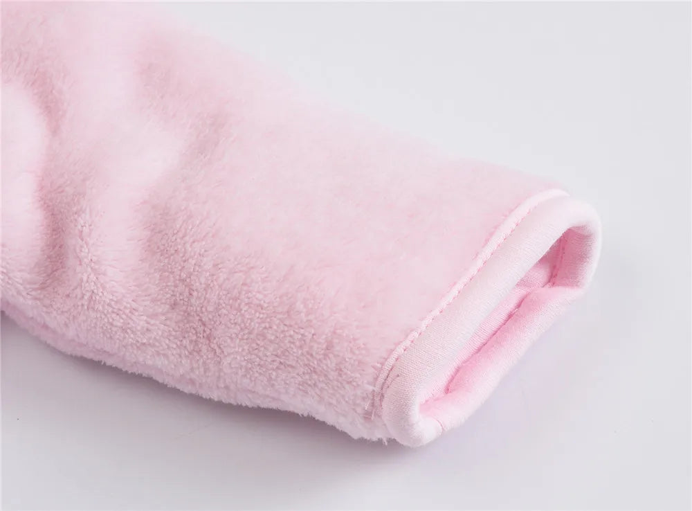 Baby Kids Long Sleeves Soft Warm Rompers childrensterritory