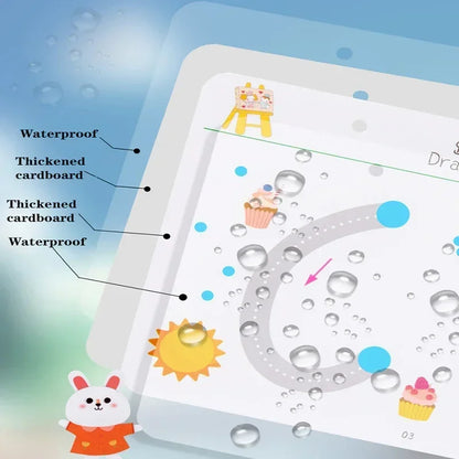 Kids Reusable Magical Tracing Workbook Learning Copybook childrensterritory