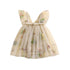 Baby Girls Flower Butterfly Embroidery Romper Dresses childrensterritory