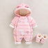 Newborn Thicken Hooded Autumn Winter Romper childrensterritory
