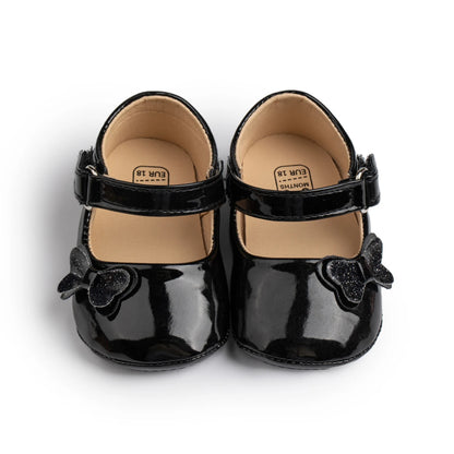 PU Anti-Slip Baby Girls Princess First Walker Shoes childrensterritory
