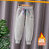 Thick Warm Fleeced Love Print Kids Sweatpants childrensterritory