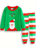 Cartoon Print Long Sleeves Kids Autumn Clothing Set childrensterritory