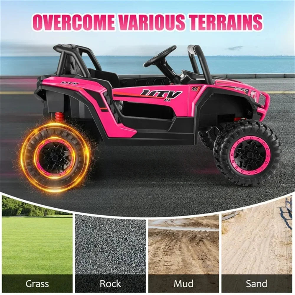 Four-Wheeler Remote Music System Car For Kids