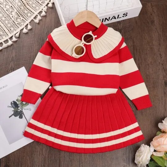 Kids Girls Winter Style Elegant Princess Clothing Sets childrensterritory