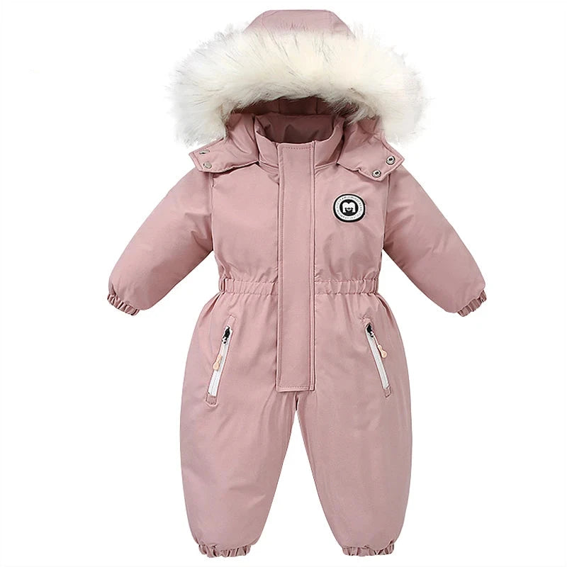-30 Degree Waterproof Hooded Overall Baby/Kids Ski Suits childrensterritory