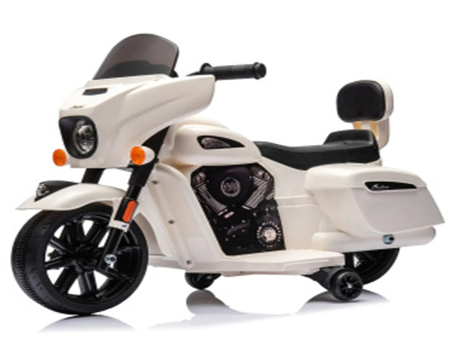 6V Ride-on Electric Motorcycle for Kids with Music and Headlight