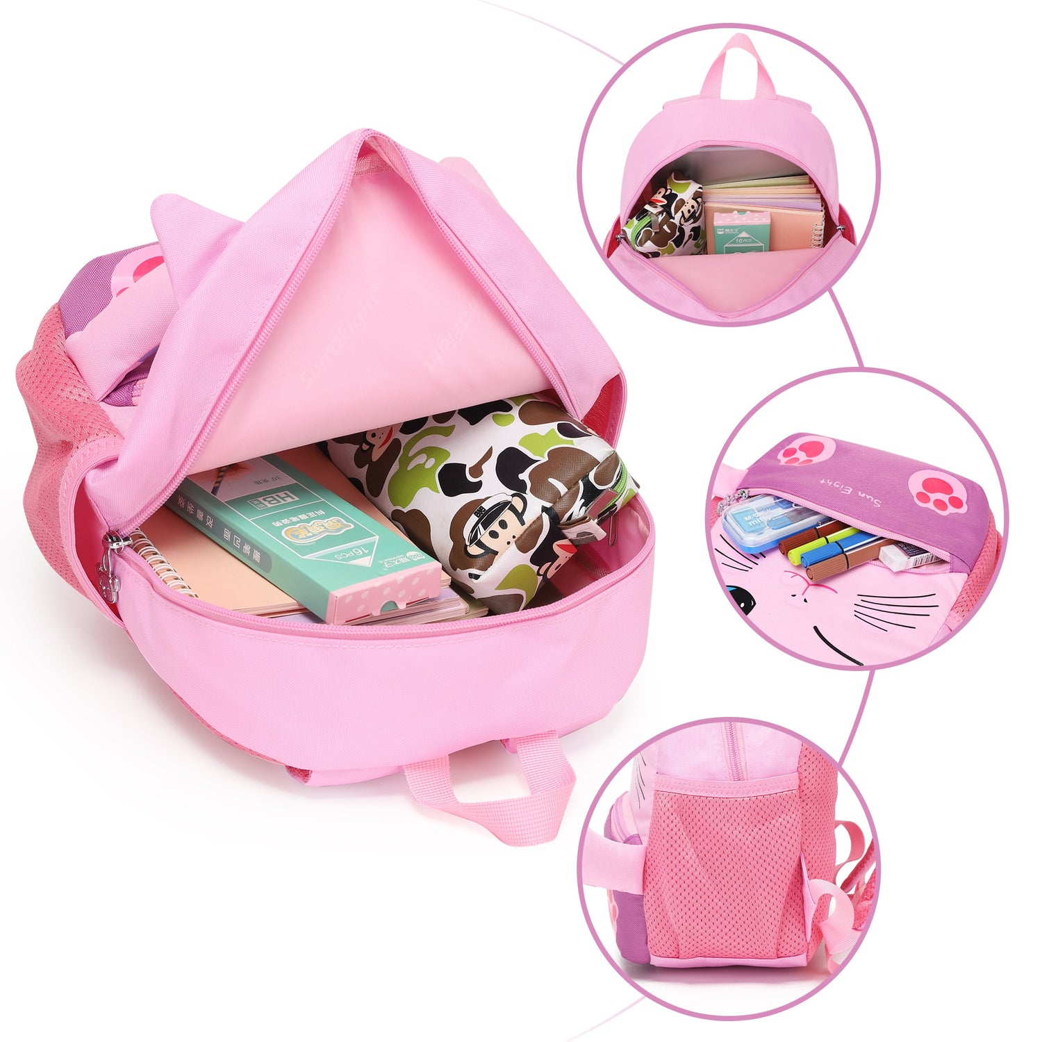 3D Cartoon Design Backpacks for 3–8 Year Old Kids childrensterritory