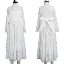 Kids Girls Lace Design Wedding Party Dresses childrensterritory