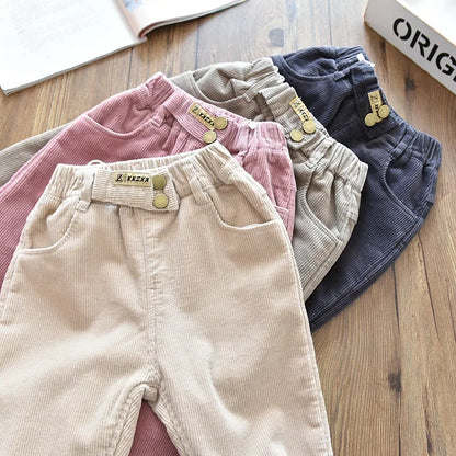 Thick Fleece Padded Trousers for Kids Girls/Boys childrensterritory