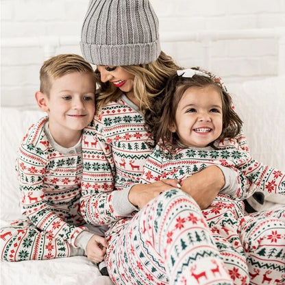 Printed Matching Christmas Sleepwear for Kids/Adults childrensterritory