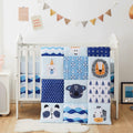 3pcs Microfiber Baby Crib Bedding Set for Boys and Girls childrensterritory
