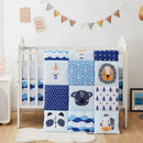 3pcs Microfiber Baby Crib Bedding Set for Boys and Girls childrensterritory