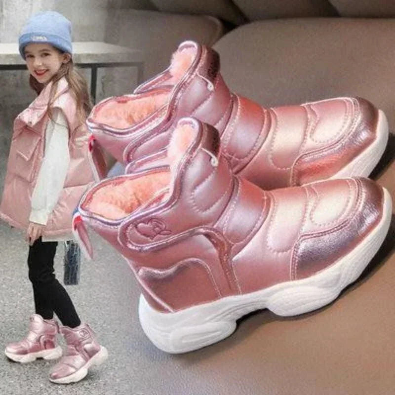 Kids Fashionable Thick Anti-slippery Casual Warm Shoes childrensterritory