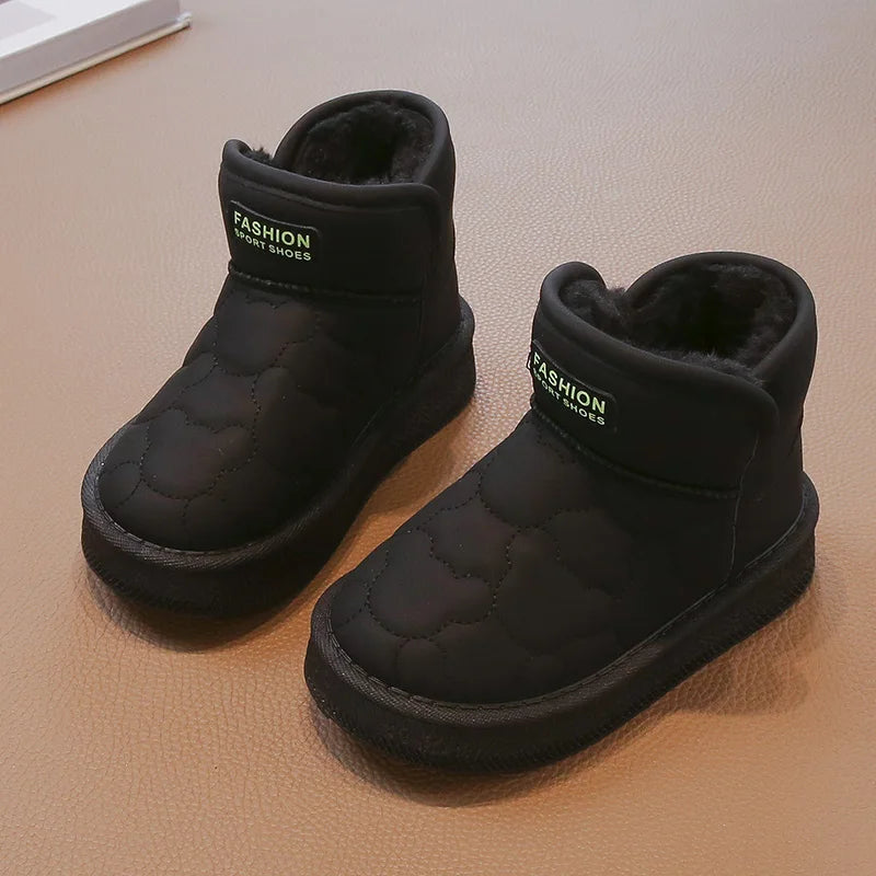 Kids' Fur Design Soft Casual Winter Shoes