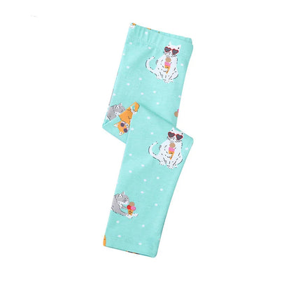 Unicorns Design Full-Length Leggings for Girls childrensterritory