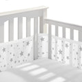 2pcs Breathable Baby Bed Bumper Cot Protector