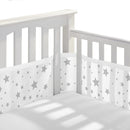 2pcs Breathable Baby Bed Bumper Cot Protector