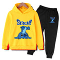 Long-Sleeved Cartoon Print Winter Tracksuit For Kids childrensterritory