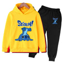Long-Sleeved Cartoon Print Winter Tracksuit For Kids childrensterritory