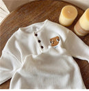 Kids Cartoon Design Long Sleeves Winter T-Shirts childrensterritory