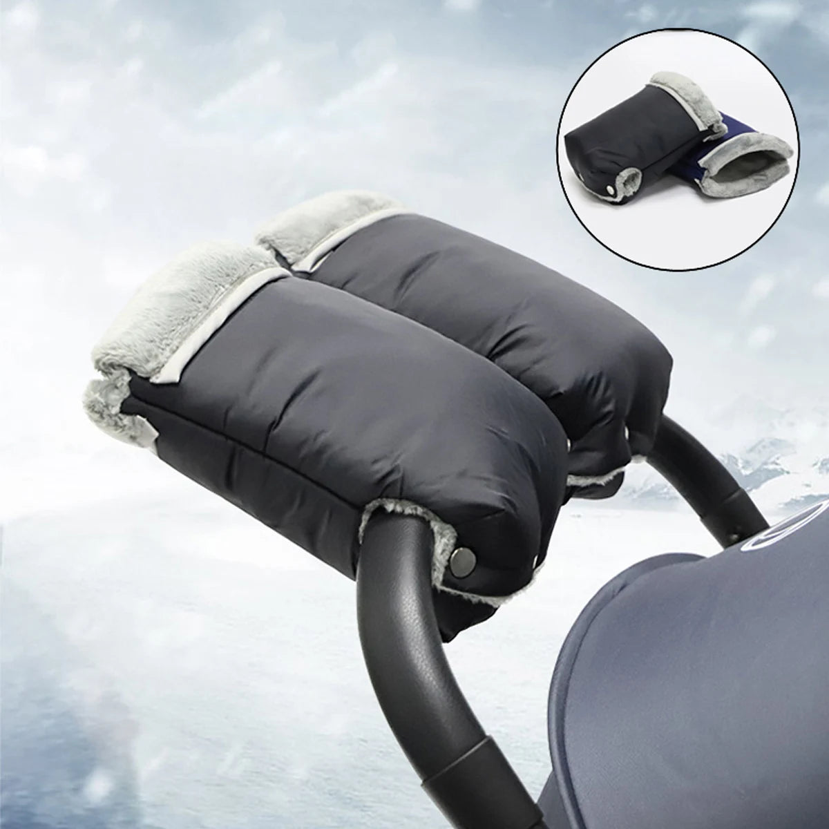 Warm, Plush-lined Lined Baby stroller Foot Covers childrensterritory