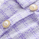 Girls' Elegant Long-Sleeved Winter Party Dresses