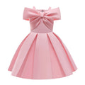 Girls' Sleeveless Bow Design Summer Party Dresses