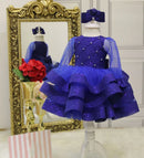 Puffy Tulle with Bow Short Flower Girl Dresses for Birthday