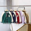Kids Boys' Long-Sleeved Contrast Color Winter Jackets