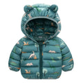 Baby Kids Cartoon Design Puffer Winter Jacket childrensterritory