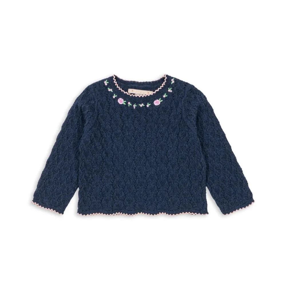 Full-Sleeve Printed Autumn Sweaters For Kids