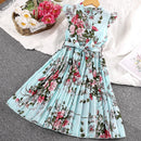 Lace Design Girls Princess Dresses For Party childrensterritory