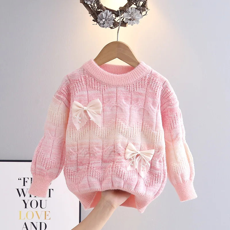 Kids’ Long-Sleeve Casual Soft &amp; Warm Sweater