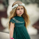 Kids Girls Lace Design Bohemia Style Summer Princess Party Dresses childrensterritory
