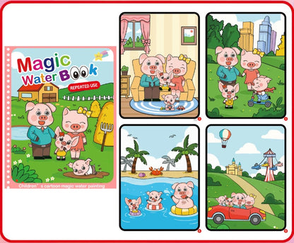 Kids Magic Water Coloring Books Toys for Birthday Gifts childrensterritory