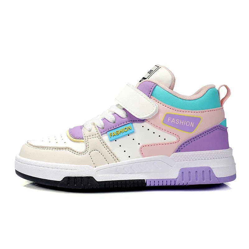 Boys Casual Outdoor Sneakers For Skateboarding And Tennis childrensterritory