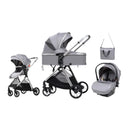 3-in-1 Multipurpose, Lightweight Infant Stroller with Car Seats childrensterritory
