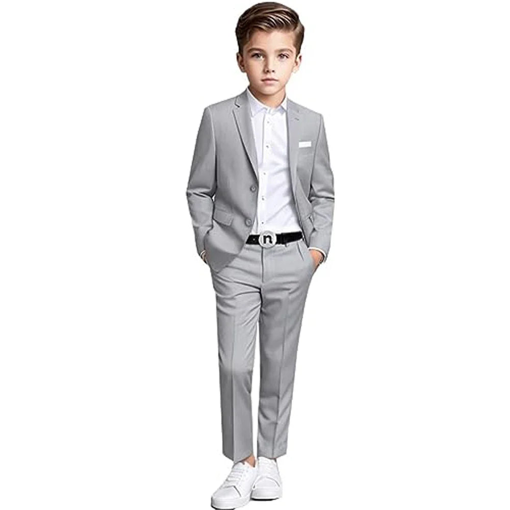 Classic Kids Boys Party Tuxedo Blazer Pants Suit childrensterritory