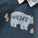 Little Boy’s Cartoon Design Casual Cotton Sweatshirt childrensterritory