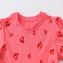 Kids A-LINE One-piece Printed Summer Dresses for Girls