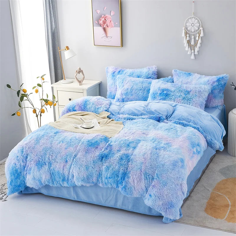 Three-piece Set of Cozy Bedding for Single and Double Beds childrensterritory