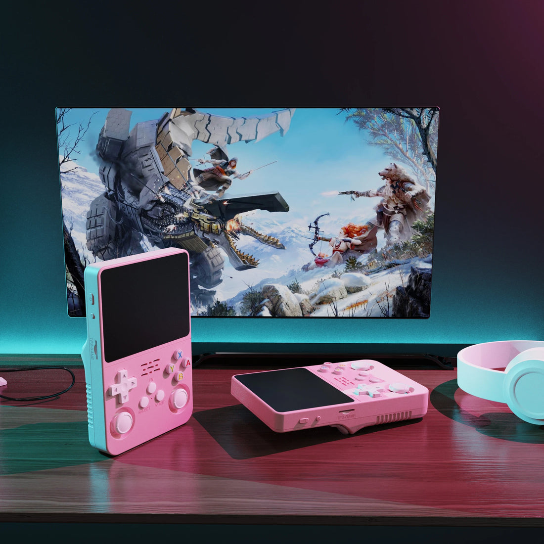3.5-inch Vintage Compact Portable Video Game Console childrensterritory