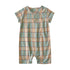 Baby Boy Plaid Casual Short Sleeve Summer Romper childrensterritory